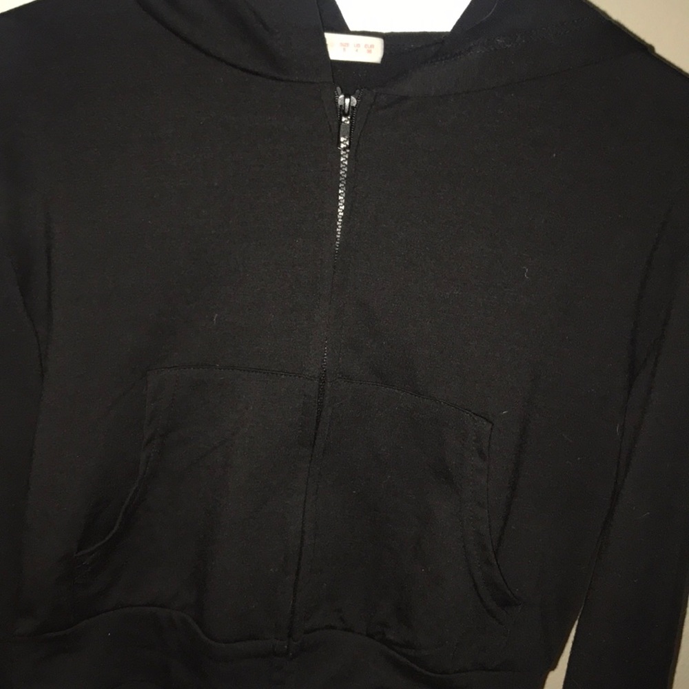 cropped shien long sleeve